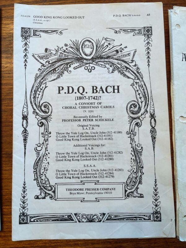 LOT of Books: CHORAL MUSIC - Image 11