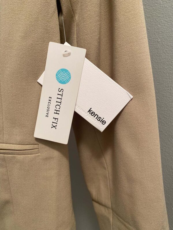 Kensie Beige Blazer | Size M - Image 2