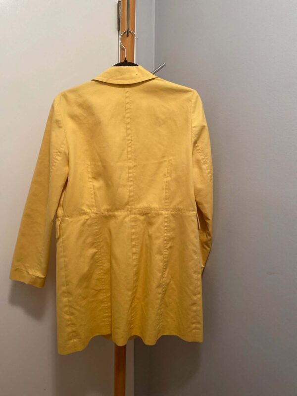 Ann Taylor Yellow Outerwear Coat - Image 3