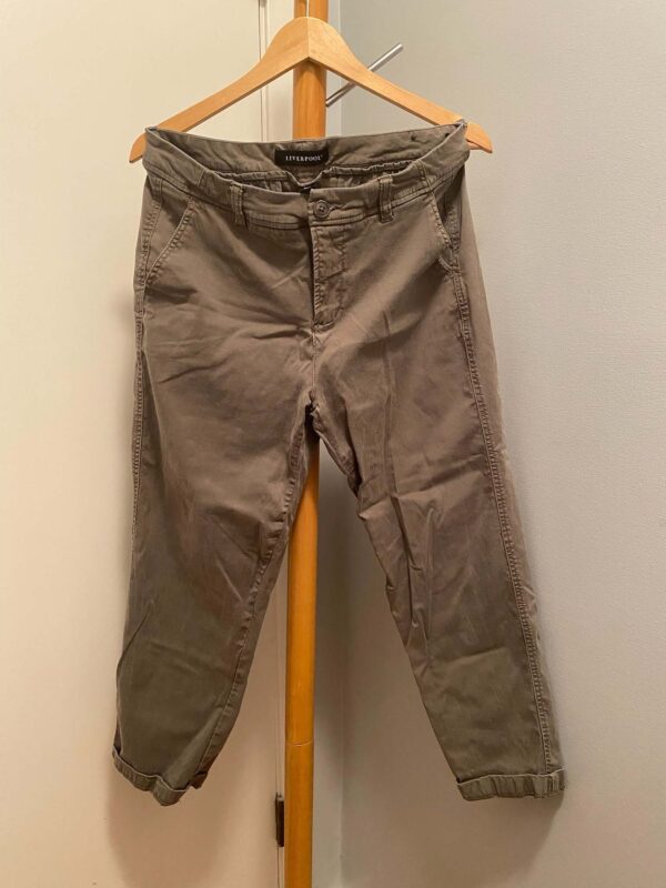 Liverpool Size 12 P Khaki Pants