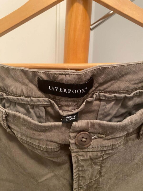 Liverpool Size 12 P Khaki Pants - Image 2