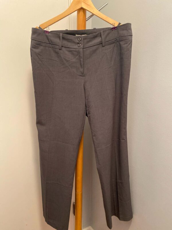 Ann Taylor Loft Petite Burgundy Julie Trousers Size 12 P