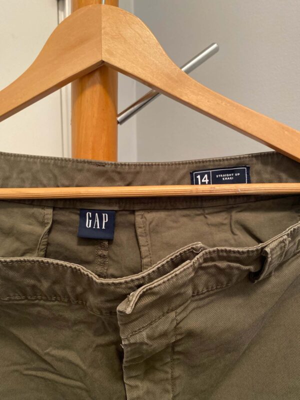 Gap Straight Up Khaki Pants Size 14 - Image 2