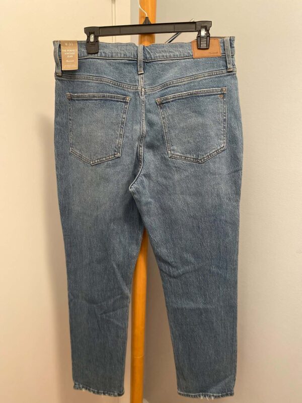 Madewell Blue Denim Jeans Size 12 - Image 3