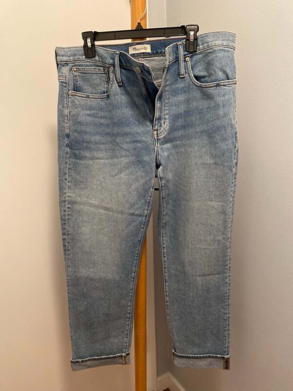 Made Well Light Washed Denim Jeans Size 12