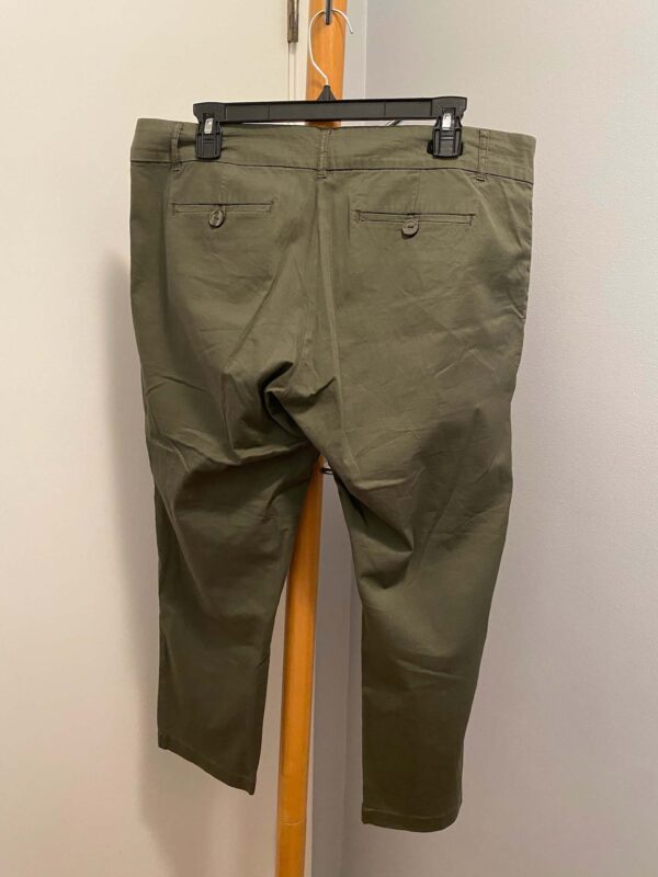 KUT From The KLOTH Olive Casual Pants Size 14 - Image 3