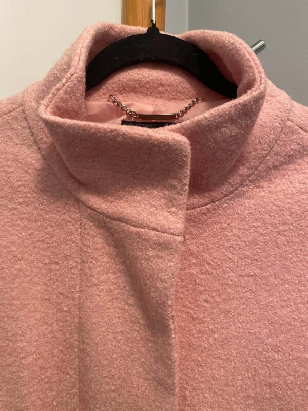 Express Pink Outerwear Wool Jacket Size S/P - Image 2