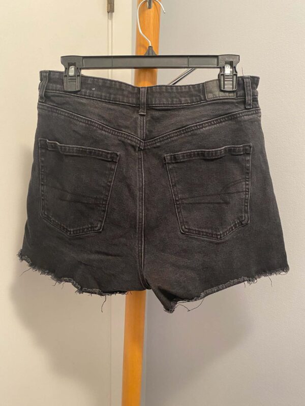 LOT of 2 Pair of Black Denim Shorts Size 10 - Image 6