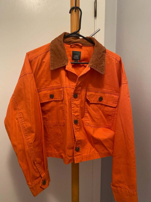 Wild Fable Orange Jacket Size L