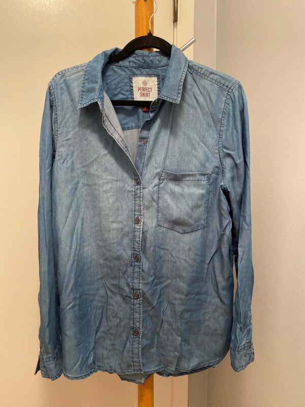 The Perfect Shirt Blue Denim Size XL