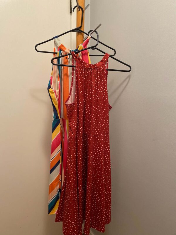 Lot of 2 Halter Neck Sundresses Size L