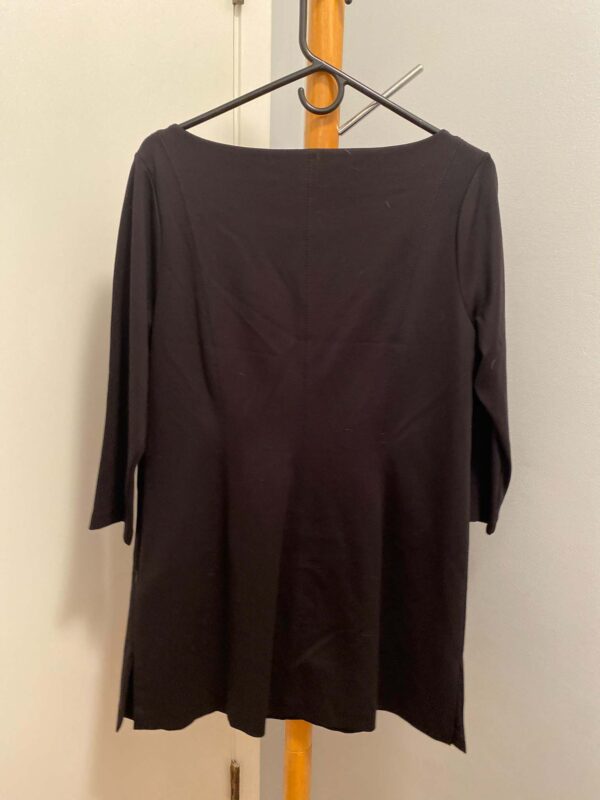 White House Black Market Black Shift Dress Size L - Image 3